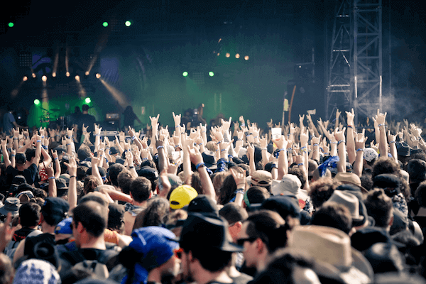 野外イベント、ライブ撮影